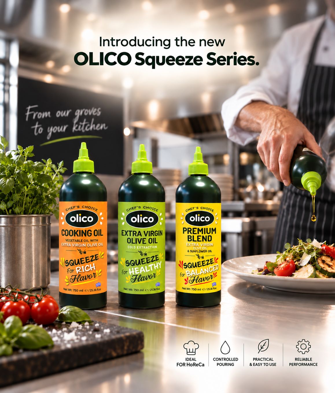 Introducing the new OLICO Squeeze Series